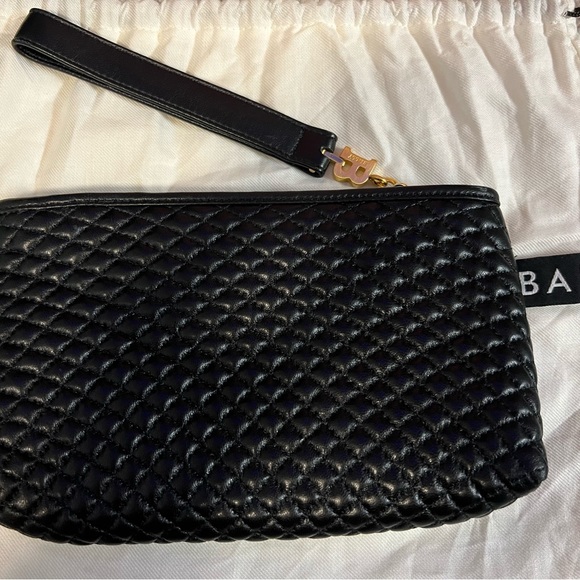 1990’s Vintage Bally Small Black Leather Wristlet - Picture 4 of 5